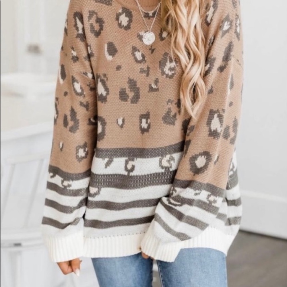 Andree By Unit Leopard Sweater